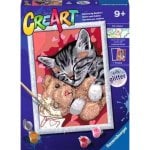 Kit de moulage et peinture Ravensburger 202669 15 couleurs pinceau inclus
