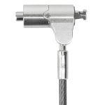 Cabo Antirroubo Targus ASP70GL Chave Aço Galvanizado Prata 2,14m