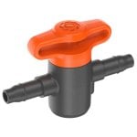 Valve Gardena 13217-20 pour système eau froide Installation simplifiée Noir Orange