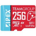 microSDXC Team Group APEX 256 GB U3 A1 V30 800/700 MB/s Adapter