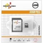 Memoria microSD Maxell 32GB Negro velocidad 11 MB/s escritura 8 MB/s