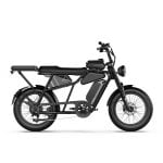 Bicicleta eléctrica Qreate Cavet Air Plus 20" Fat Bike 250W doble suspensión sillín confort