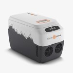 Caixa térmica portátil Peme Go 30 com pega, 27,6 litros, cinzento.