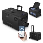 Frigorífico portátil Peme Expedition 30 com compressor, 27 litros, preto.