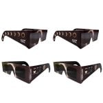 Lunette d’éclipse Roctar ROPTIC Certifiée ISO CE Filtre Solaire 2 unités