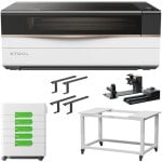 Grabadora láser Xtool P3 80W área 915x458 mm kit completo