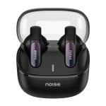 Auriculares Noise Air Clips 2 inalámbricos Bluetooth con micrófono y control táctil, color negro