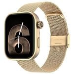 Noise Pro 6 AI Bluetooth 44mm Pantalla Táctil Champagne Link Monitor de Salud SpO2 Sueño