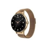 Noise Diva Gold Link Bluetooth 40mm Pantalla Táctil Oro Correa Oro Monitor de Sueño SpO2