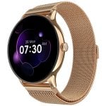 Noise Twist Go Bluetooth Gold Link Intuitives Display Gold Elegantes Design Smartphone-Benachrichtigungen