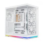 Case NOX Hummer Galaxy ARGB ATX Bianco Vetro Temperato 4 Ventole