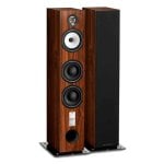 Altavoces Triangle De Suelo Cableados Sonido Potente y Diseño Chesnut