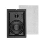 Altoparlanti Triangle Incasso Cablati Potenza Elevata Suono Hi-Fi Nero