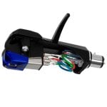 Cápsula Audio-technica AT-XP3/H com Cabeça AT-HS6BK e Agulha Cónica para DJ