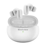Auricolari Blackview AirBuds 30 wireless Bluetooth 5.4 sportivi IPX7 bianchi