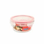 Glasslock Oven - Contenitore rotondo in vetro temperato da 0,45 l. Adatto al forno.