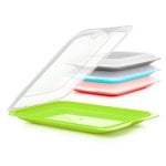 Tatay Fresh - Lote De 4 Recipientes Porta Embutidos Y Alimentos. Colores Basicos 22