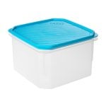 Tatay Top Flex - Recipiente Hermético Cuadrado De 2.9l Con Cierre A Presión. Turquesa