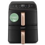 Heißluftfritteuse Cosori Turbo Tower Compact Chef Edition Doppelkorb 8.6L 2630W Keramik