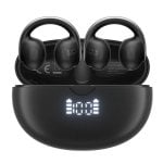 Auricolari Blackview AirBuds 13 wireless Bluetooth 5.4 con Riduzione Rumore ENC+DNS IPX7 neri