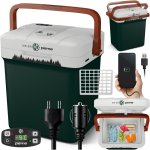 Frigorífico portátil Peme Essential 27 de 23 litros na cor verde.