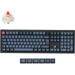Teclado Keychron V6 Max mecánico inalámbrico personalizable con RGB y doble receptor
