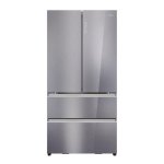 Frigorífico Quatro Portas Haier HFR79F19EFGK Total No Frost 190cm 703L E Inox Fabricador Gelo