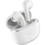 Auriculares BigBen Connected F148182 Inalámbricos Bluetooth TWS para Chamadas e Música, Controlo por Voz, IPX4, Branco