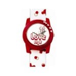 Montre enfant Disney Love Minnie bracelet silicone couleurs vives