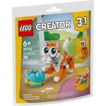 LEGO Creator 3 en 1 Gato Naranja 30714 79 piezas