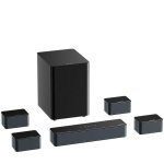 Barra de Som Ultimea Poseidon D80 Boom 7.1 500W Bluetooth HDMI Dolby Atmos