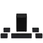 Barra Sonora Ultimea Poseidon D80 Boom Dolby Atmos 7.1 500W Bluetooth HDMI Subwoofer wireless