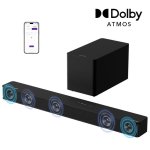 Soundbar Ultimea Poseidon M60 Boom Bluetooth HDMI 340W Dolby Atmos