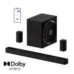 Soundbar Ultimea Skywave X70 Wireless HDMI eARC 980W Dolby Atmos Subwoofer