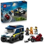 Bausatz LEGO 60479 City Polizei-Gefangenentransporter mit Motorrad 198 Teile