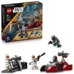 Set LEGO 75449 Star Wars Asedio de Mandalore 4 Minifigurines Moto Speeder
