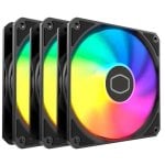 Ventilador suplementar Cooler Master MF120 Lite ARGB 120mm 1750RPM ARGB Pack 3