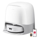 Robot Aspirador y Fregasuelos Roborock Qrevo Curv 2 Flow con Autovaciado Navegación LiDAR 20.000 Pa Control por Voz IA Cámara