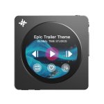 FiiO SnowSky Disc Leitor Musical Hi-Res Dual DAC Bluetooth LDAC MicroSD 2TB Preto
