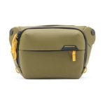 Estuche para cámara Peak Design Everyday Sling Oliva impermeable 3L