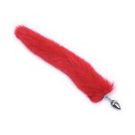 Analplug Do You Erotic ApYX2835H Metall Kunstpelz Realistischer Schwanz 39 cm