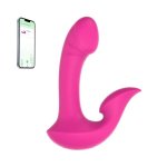 Vibrator Do You Erotic Doppia Stimolazione App-Steuerung 10 Modi Silikon