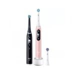Elektrische Zahnbürste Oral-B iO Series 6 Duo Schwarz Rosa 5 Modi