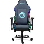 Silla gaming Nacon CH-800TRGB textil gris RGB ajuste lumbar reposabrazos 4D