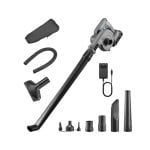 Soprador Cecoteec Airforce 2120 Freemove 200km/h com acessórios, preto