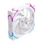 Zusatzlüfter Einarex EX12C 120mm 1600RPM PWM ARGB Weiß mit Hydrauliklager
