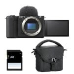 Câmara Mirrorless Sony Alpha ZV-E10 II 26MP 4K WiFi Bluetooth Cartão SD 8GB Funda