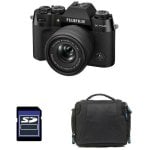 Cámara Mirrorless Fujifilm X-T50 40,2MP 15-45mm f/3.5-5.6 OIS PZ 6K UHD WiFi + Bolsa + SD 8GB