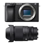 Cámara Mirrorless Sony Alpha A6400 24.2MP 16-300mm f/3.5-6.7 DC 4K UHD WiFi
