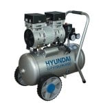 Compressor Hyundai Hyac24-1s Silencioso 24 Litros Portátil Sem Manutenção